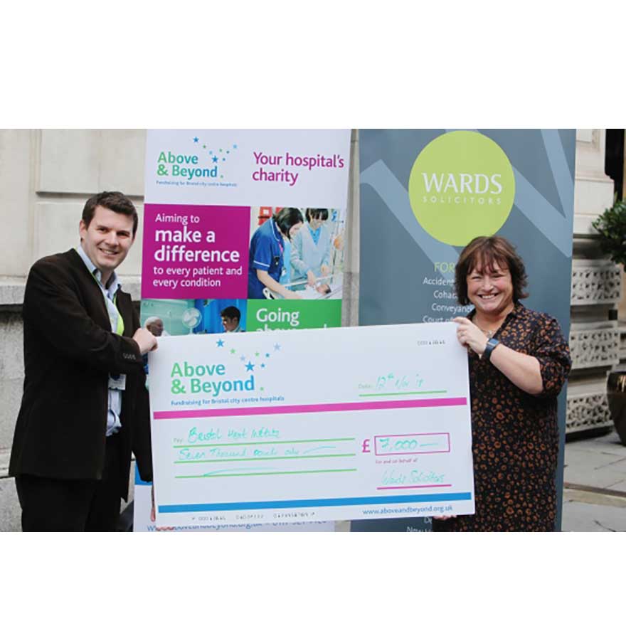 Improving care for Bristol’s heart patients – thanks to our local NHS charity appeal banner