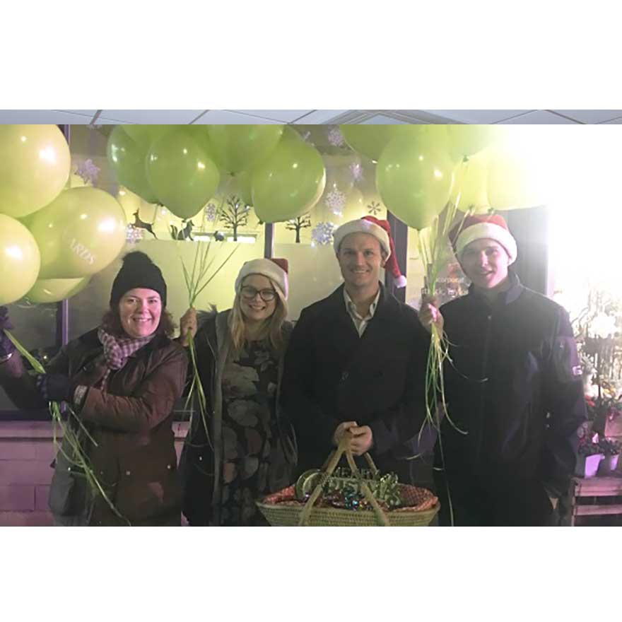 Wards Solicitors’ Keynsham staff join in the town’s Christmas celebrations banner