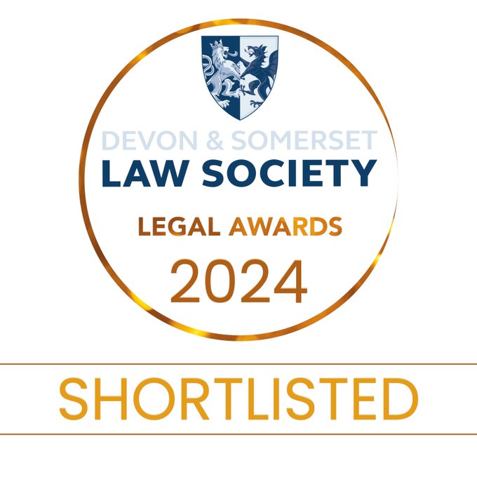 Wards shortlisted in the Devon and Somerset Law Society Awards banner