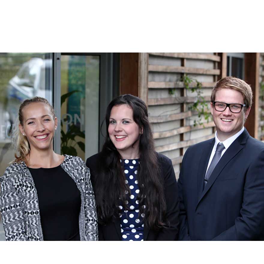 Go West – new trainee solicitors begin their careers at Wards Solicitors banner