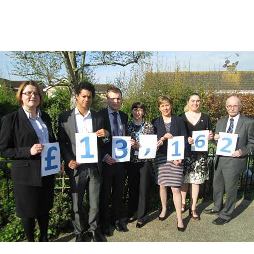 Will-ing Wards Solicitors supporting Weston Hospicecare banner
